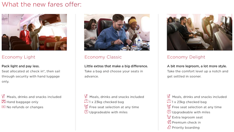 virgin atlantic basic economy baggage