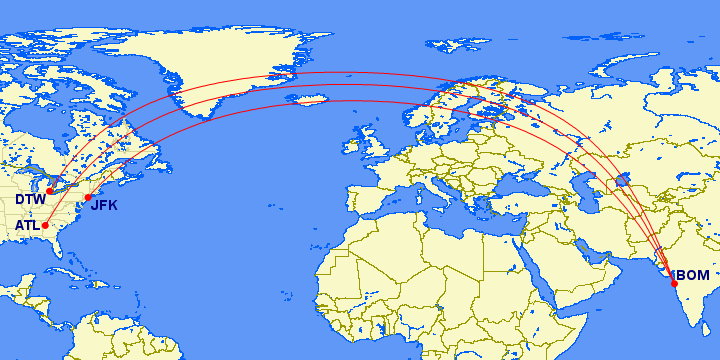 Delta To Fly Nonstop To Mumbai Starting 