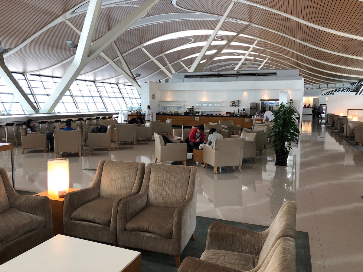 Cathay Pacific Lounge PVG Review I One Mile At A Time