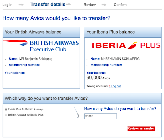 Promotional Iberia Avios Can Now Be Transferred To British Airways