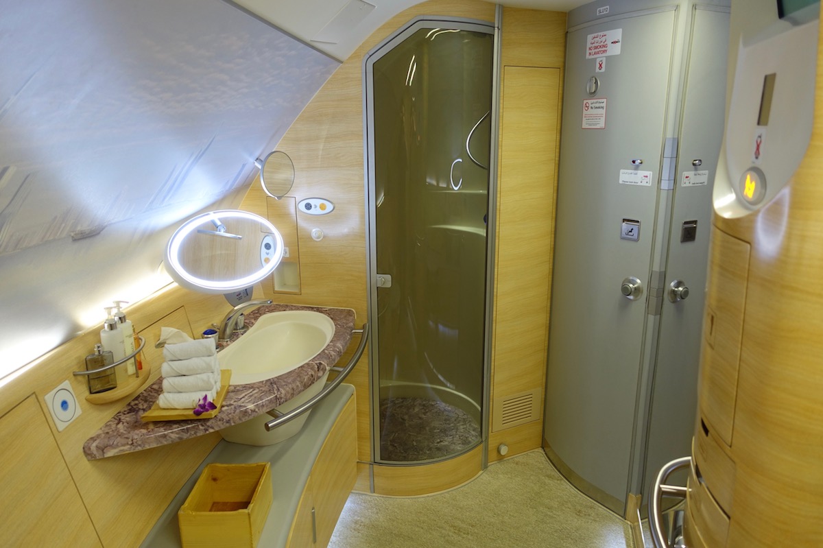 Uk Bans Emirates First Class Shower Attendants One Mile At A Time