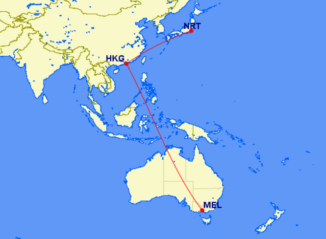 Excellent Business Cl Fares Between An And Australia One As For The Hong Kong To Melbourne Legs On Virgin Australia S A330 Aircraft I Ve Flown All Three Direct Carriers In Business Cl This Route Other