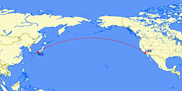 JAL Introducing New Business Class On LAX To Osaka Route One Mile At   LAX KIX 