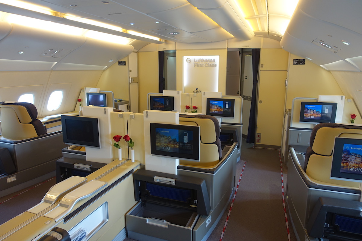 Review Lufthansa First Class A380 Houston To Frankfurt One Mile