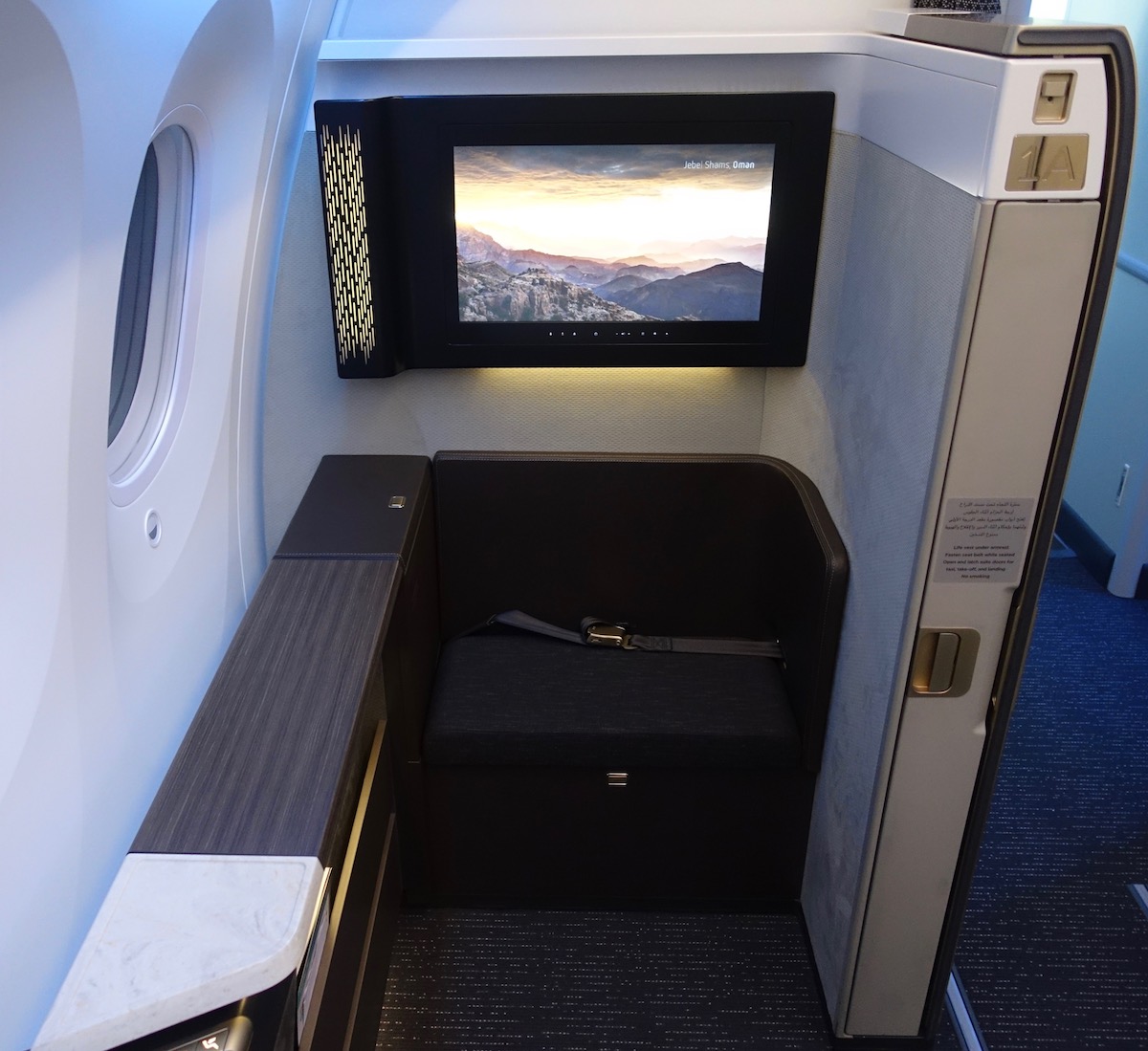 Omar Air First Class 787-9 Review I One Mile At A Time