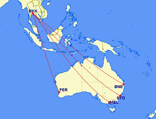 Thai Airways Is Reducing Flights To Australia | One Mile at a Time