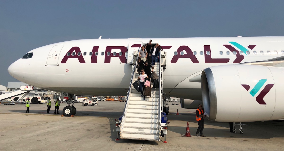 air italy lost baggage