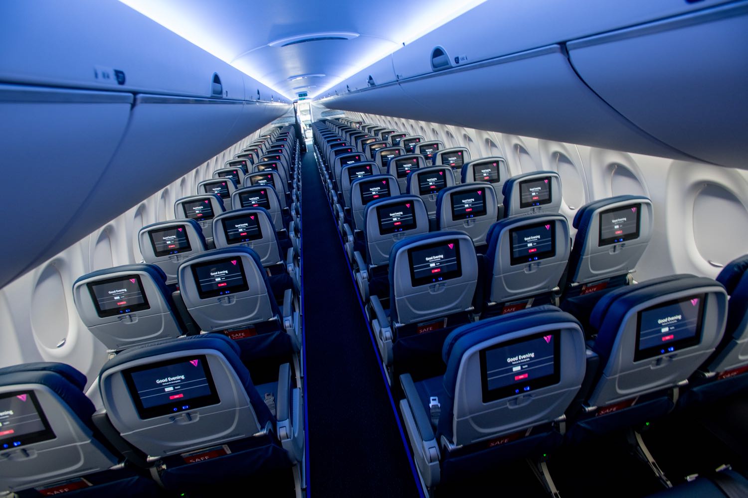 Delta Shares First Glimpses Of A220 Interiors | One Mile at a Time