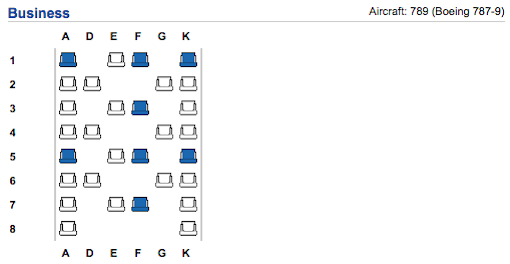 Turkish Airlines Seating Chart 777