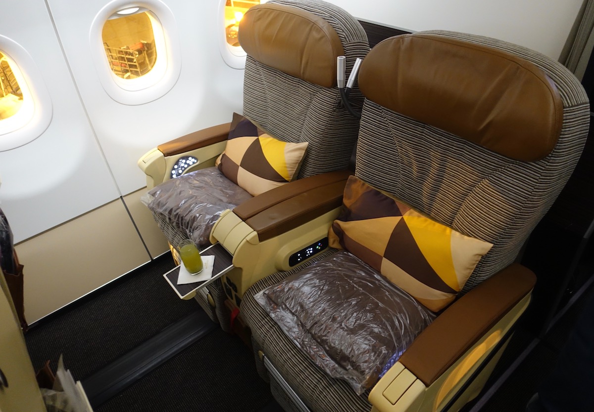Airbus A321 Etihad Business Class