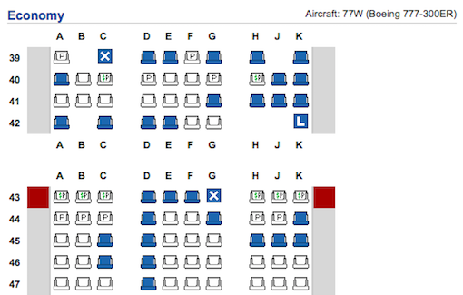 Boeing 777 300er 77w Seating Chart Cathay Pacific
