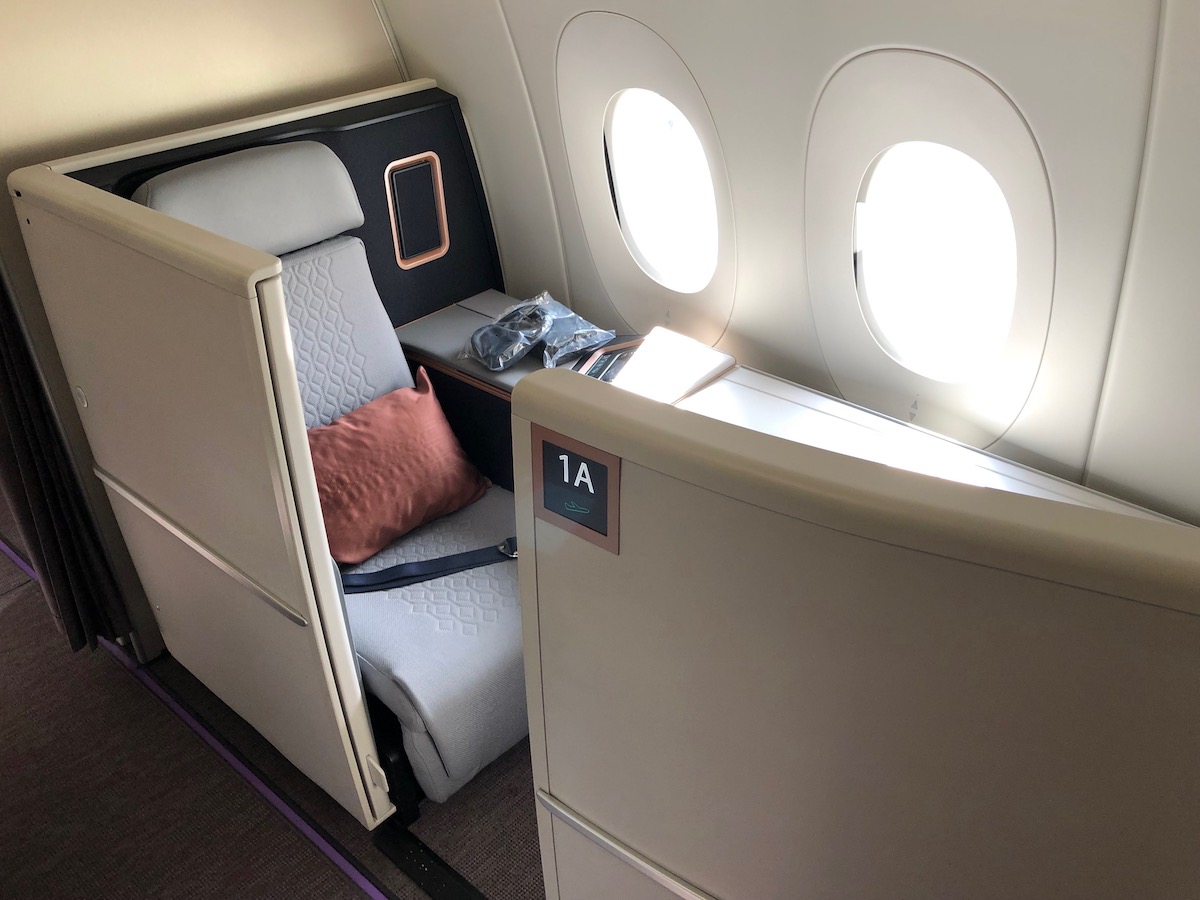 Impressions Of Malaysia Airlines A350 Business Suite One Mile At A Time 8410