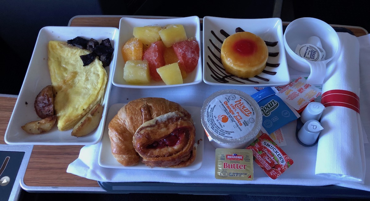 American Airlines Kosher Breakfast 5 