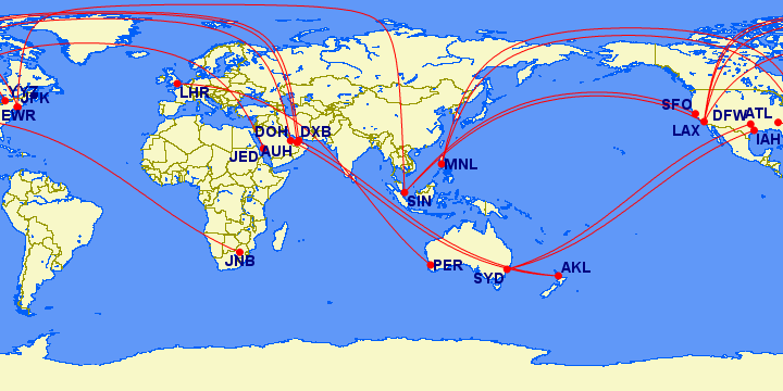 world longest air travel