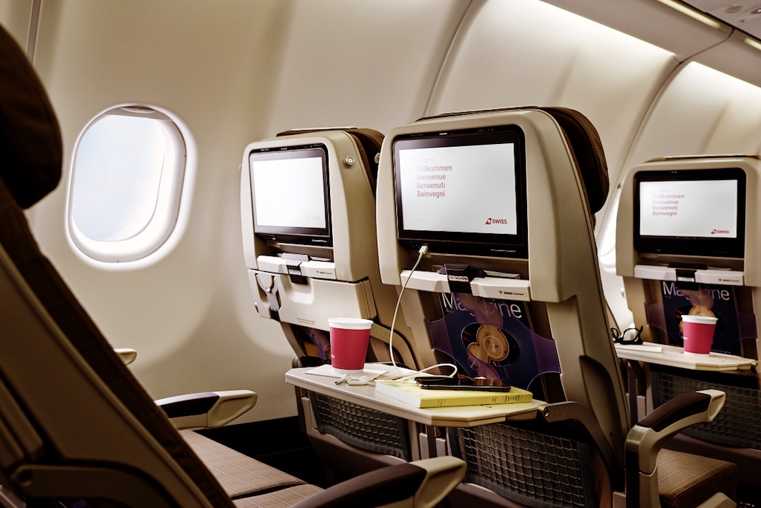 Swiss A340 Cabin Refresh Project Complete One Mile At A Time