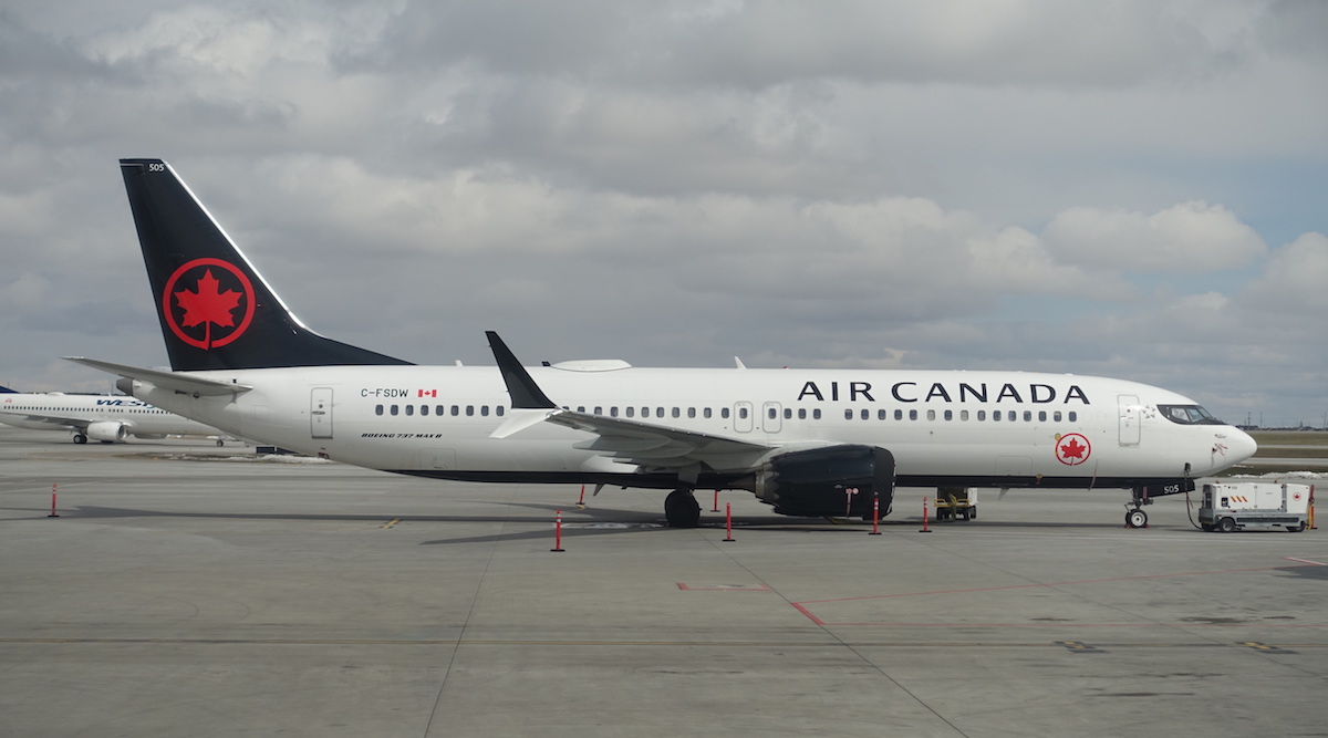 Air Canada 737 MAX has engine and conversion problems