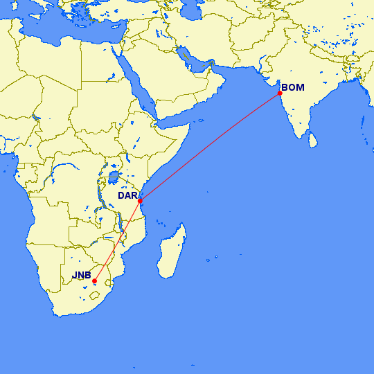 Air Tanzania Launching 787 Flights To Mumbai & Johannesburg | One Mile ...