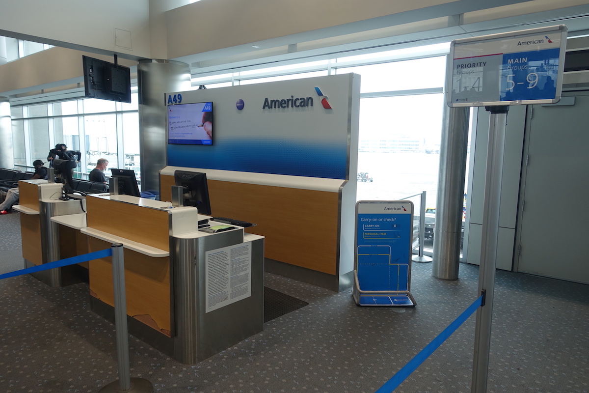 American Airlines Gate