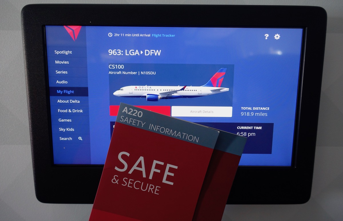 Delta A220 First Class Review I One Mile At A Time