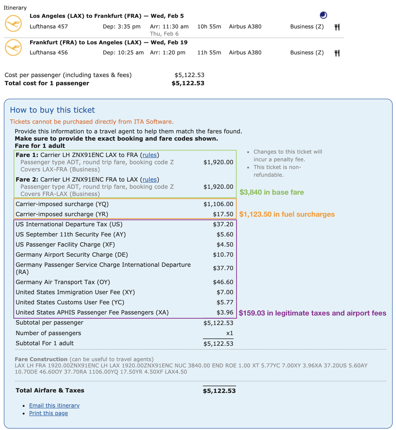 Airline Fuel Surcharges Everything You Need To Know One Mile at a Time