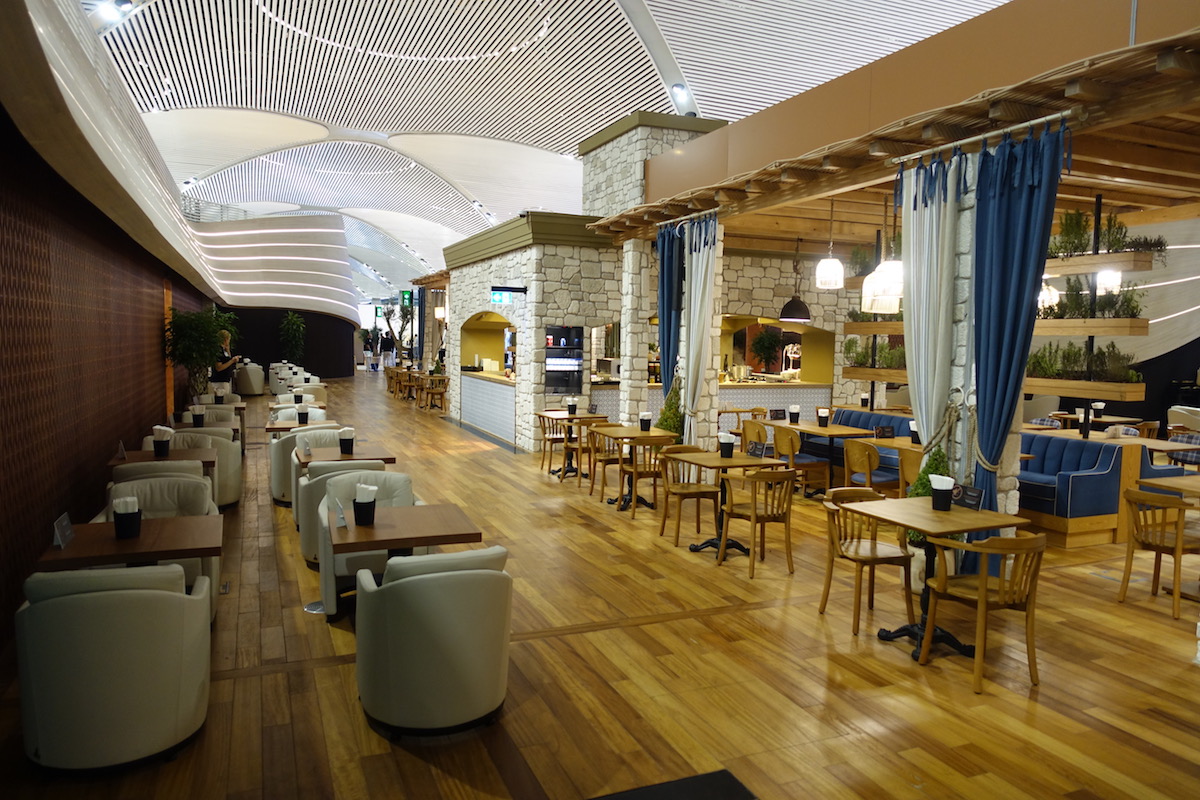 Review Turkish Airlines Lounge New Istanbul Airport One - 