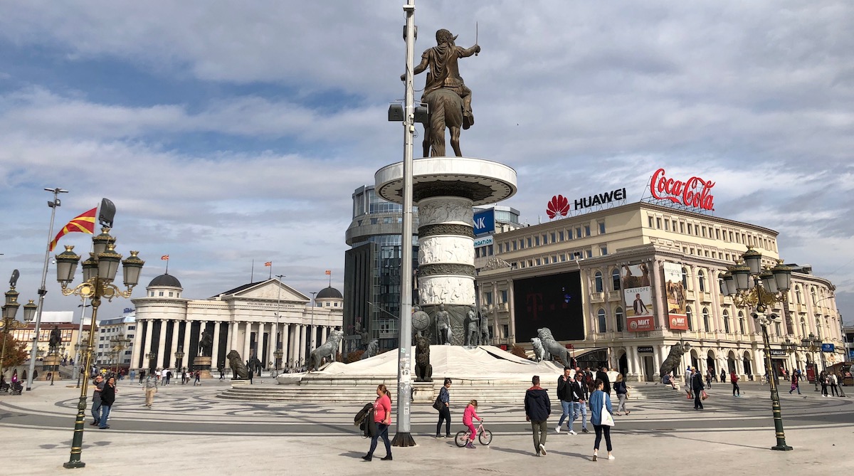 Visiting Skopje, North Macedonia: One Statue At A Time | One Mile ...