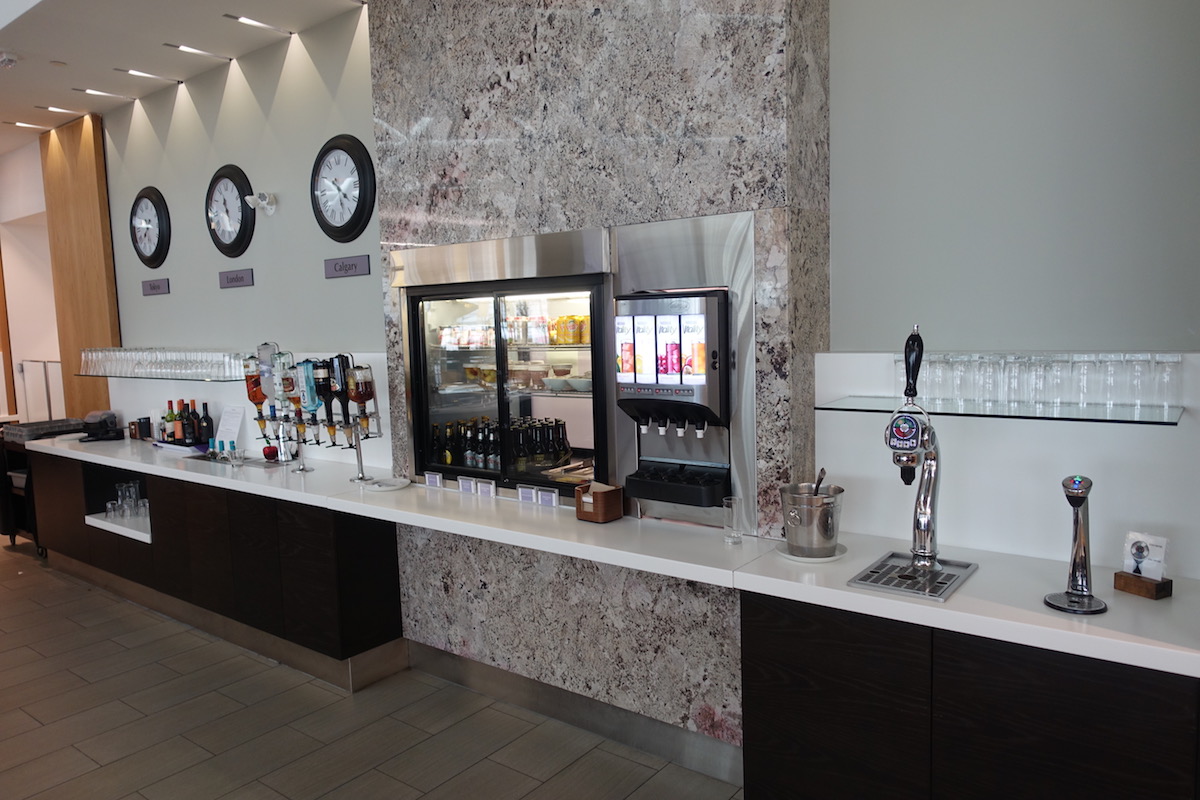 Review Aspire Lounge Calgary Airport One Mile at a Time