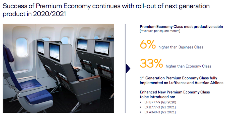 Revealed Lufthansa S New Premium Economy Seat One Mile At A Time
