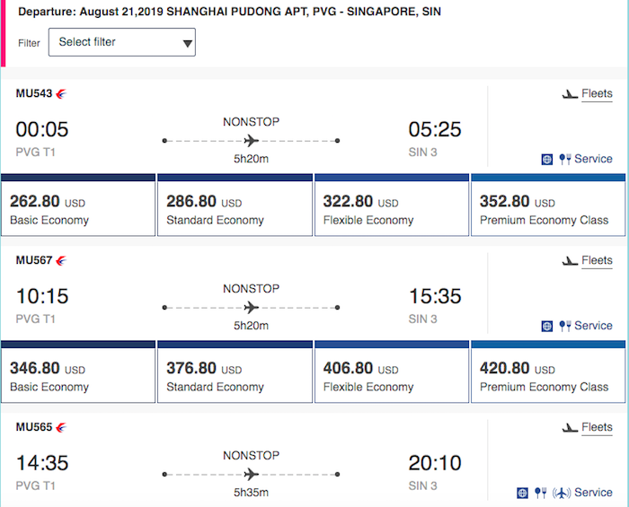 China Eastern Introduces Basic Economy | One Mile at a Time