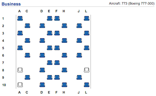 777 Plane Seating Chart