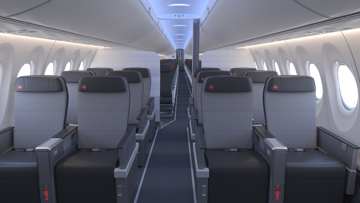 Air Canada A220 Details Cabins, Routes, And More One Mile at a Time