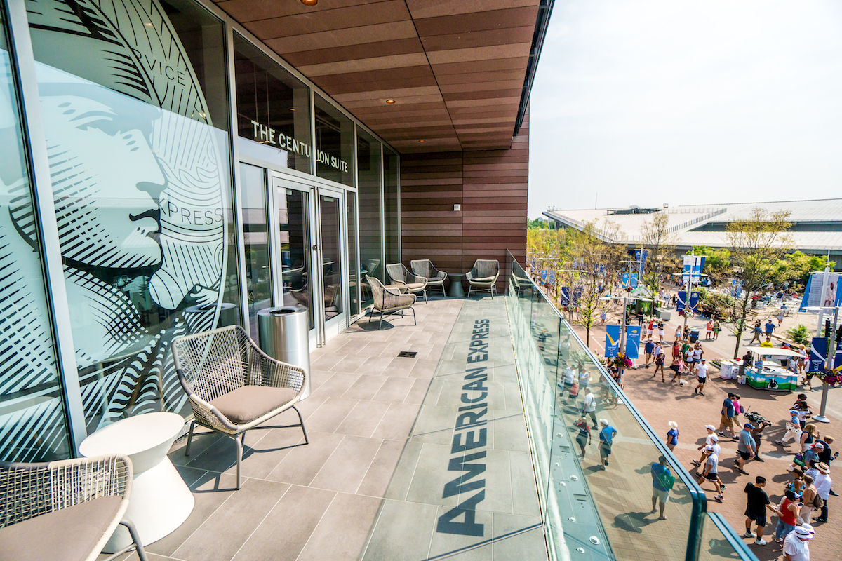 us open amex lounge