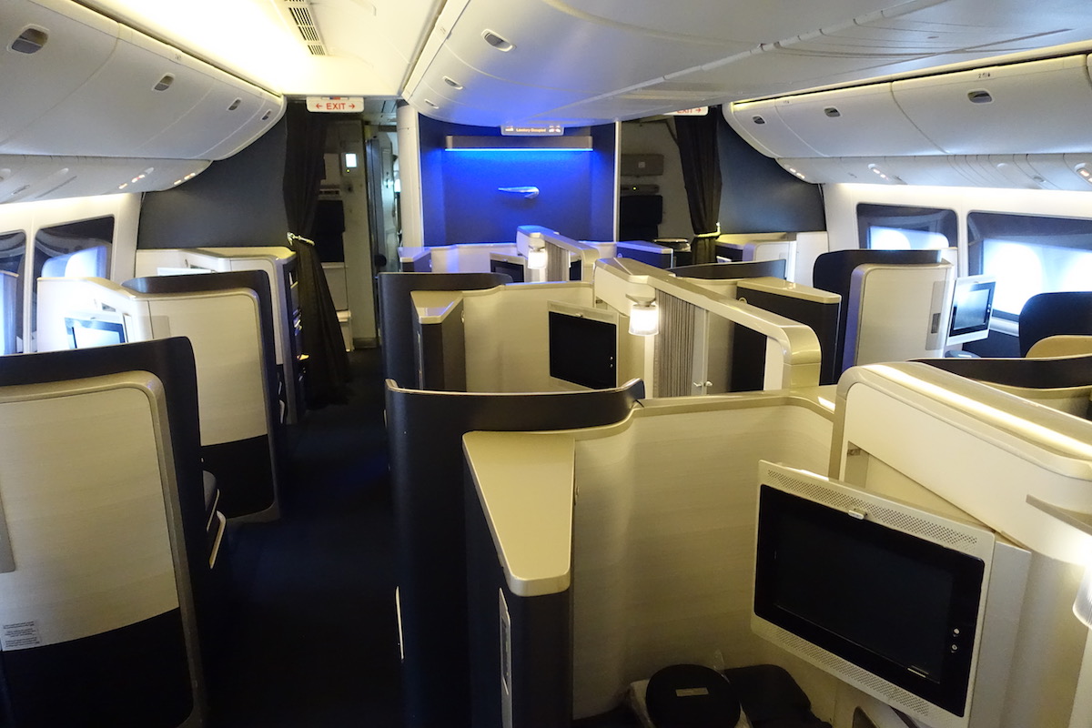 British Airways Boeing 777 Jet Business Class Seats - businesser