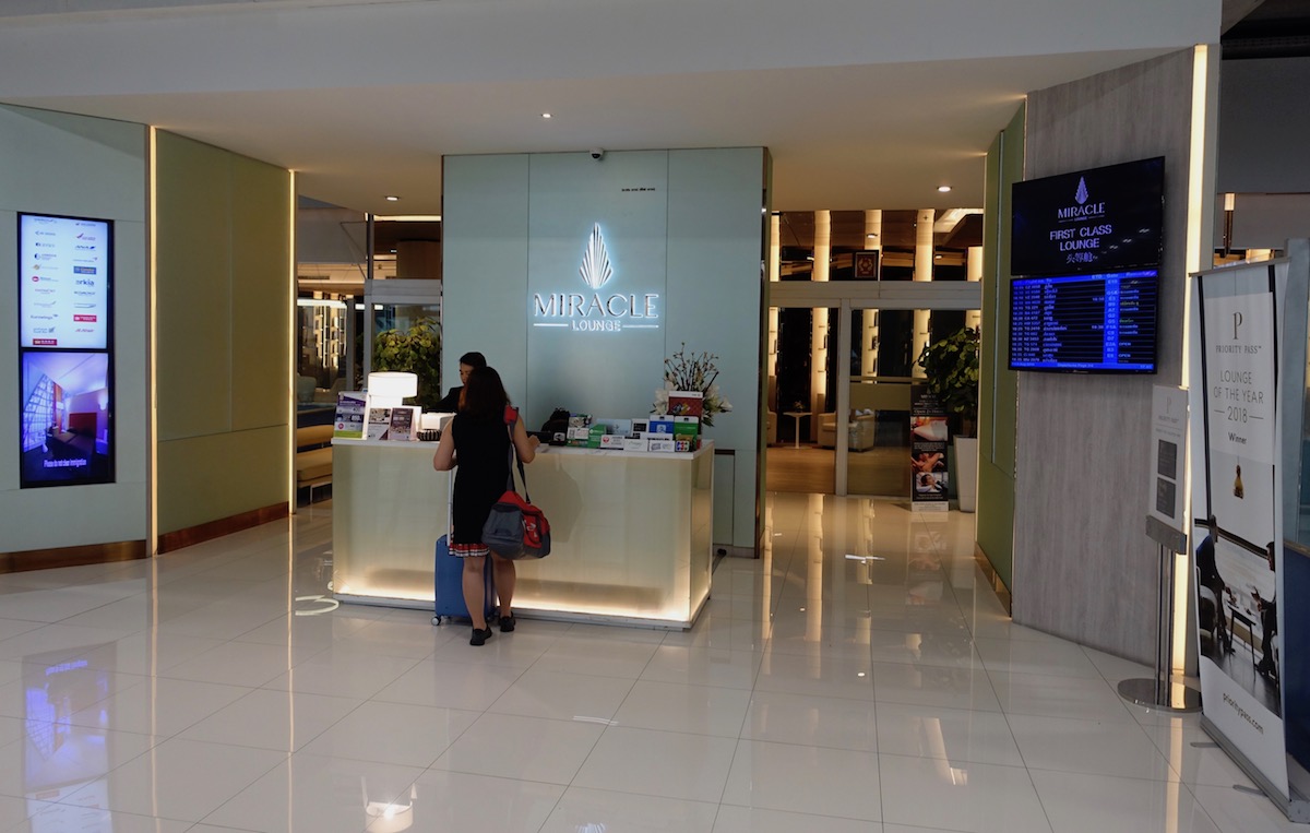Miracle First Class Lounge BKK Review I One Mile At A Time