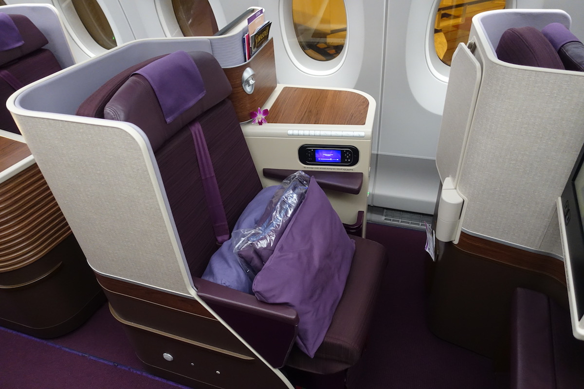 Thai Airways Business Class Photos