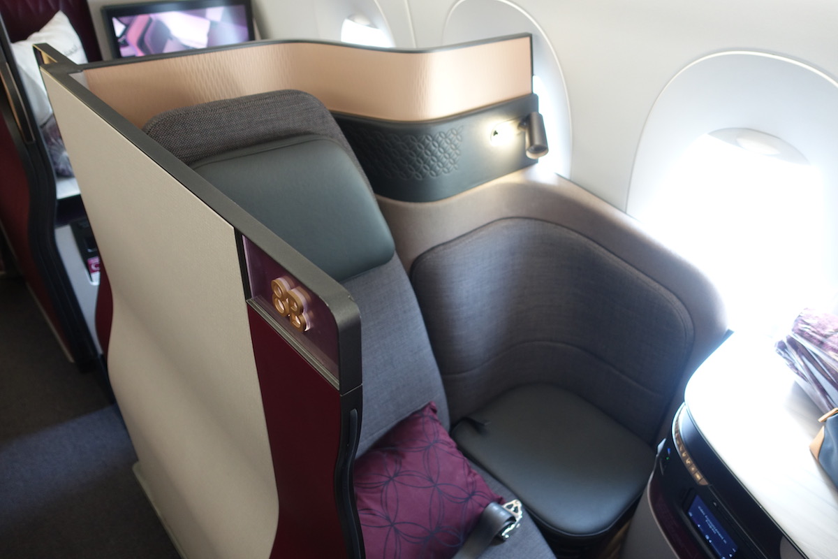 Review Qatar Airways Qsuites A350 1000 One Mile At A Time