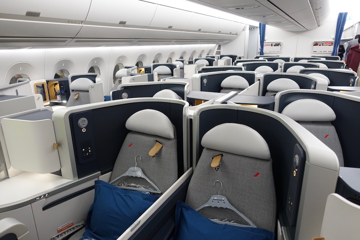 Review Air France A350 Business Class One Mile at a Time