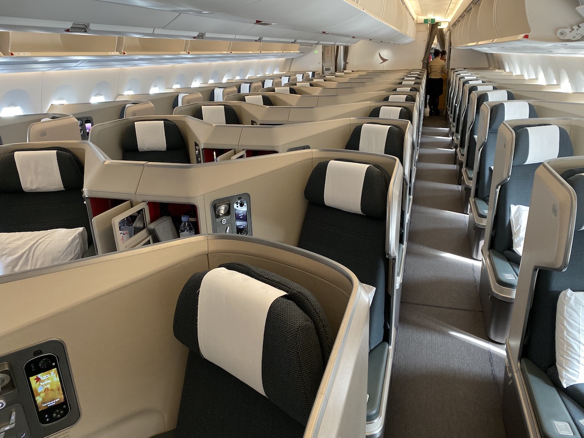 Cathay Pacific Business Class Seats