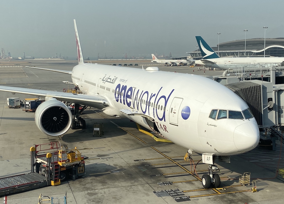 Qatar Airways 777 Oneworld