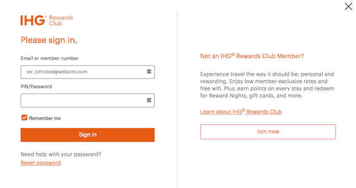Ihg Finally Ditches Pins In Favor Of Passwords One Mile At A Time