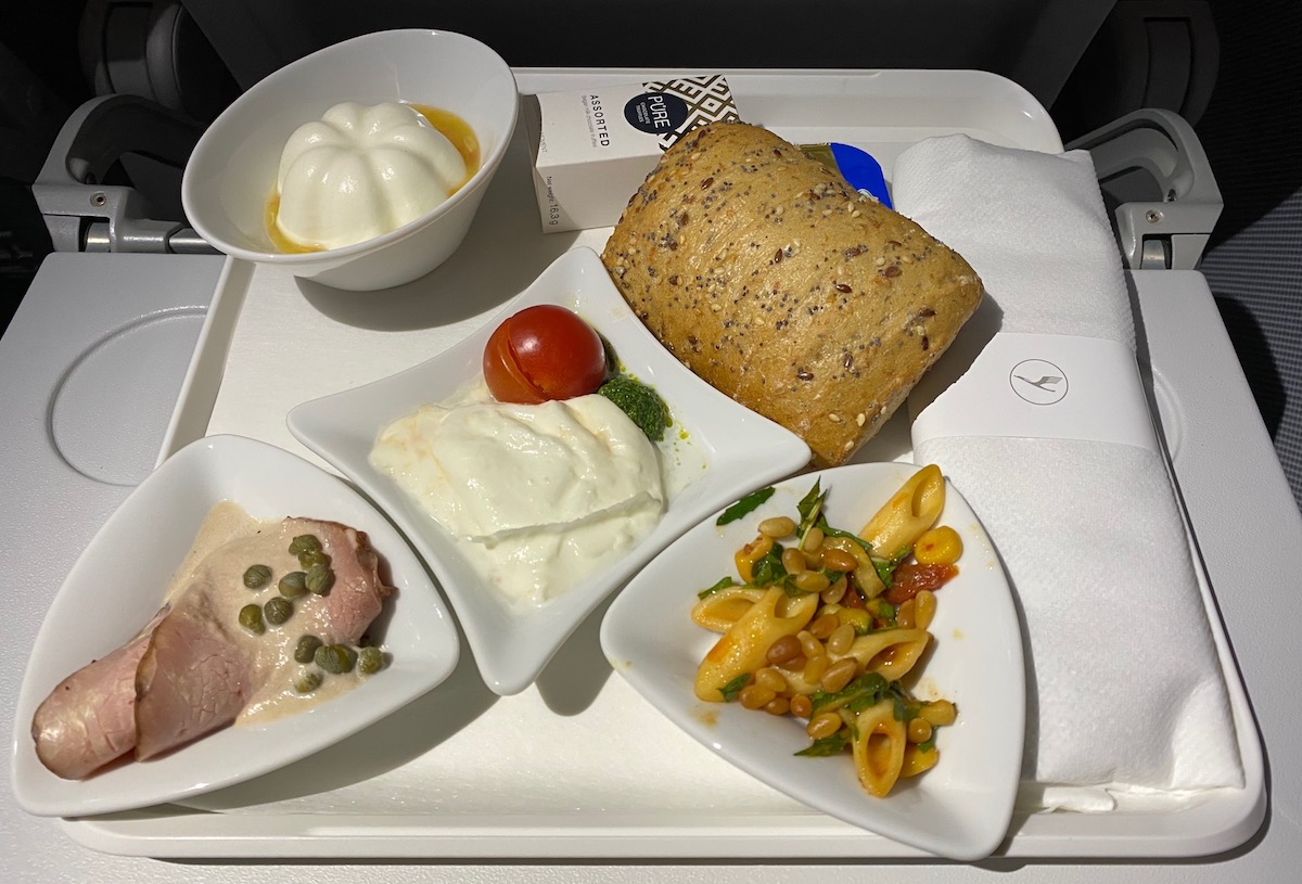 lufthansa food in carry on