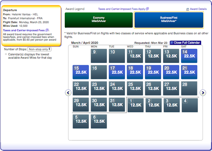 finnair-restricts-partner-business-class-awards-one-mile-at-a-time