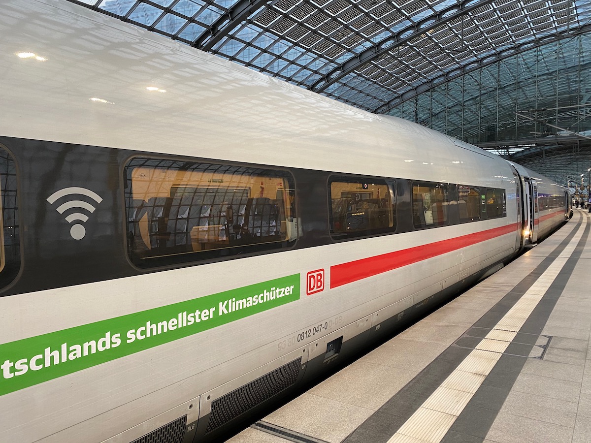 Review Deutsche Bahn Ice First Class One Mile At A Time