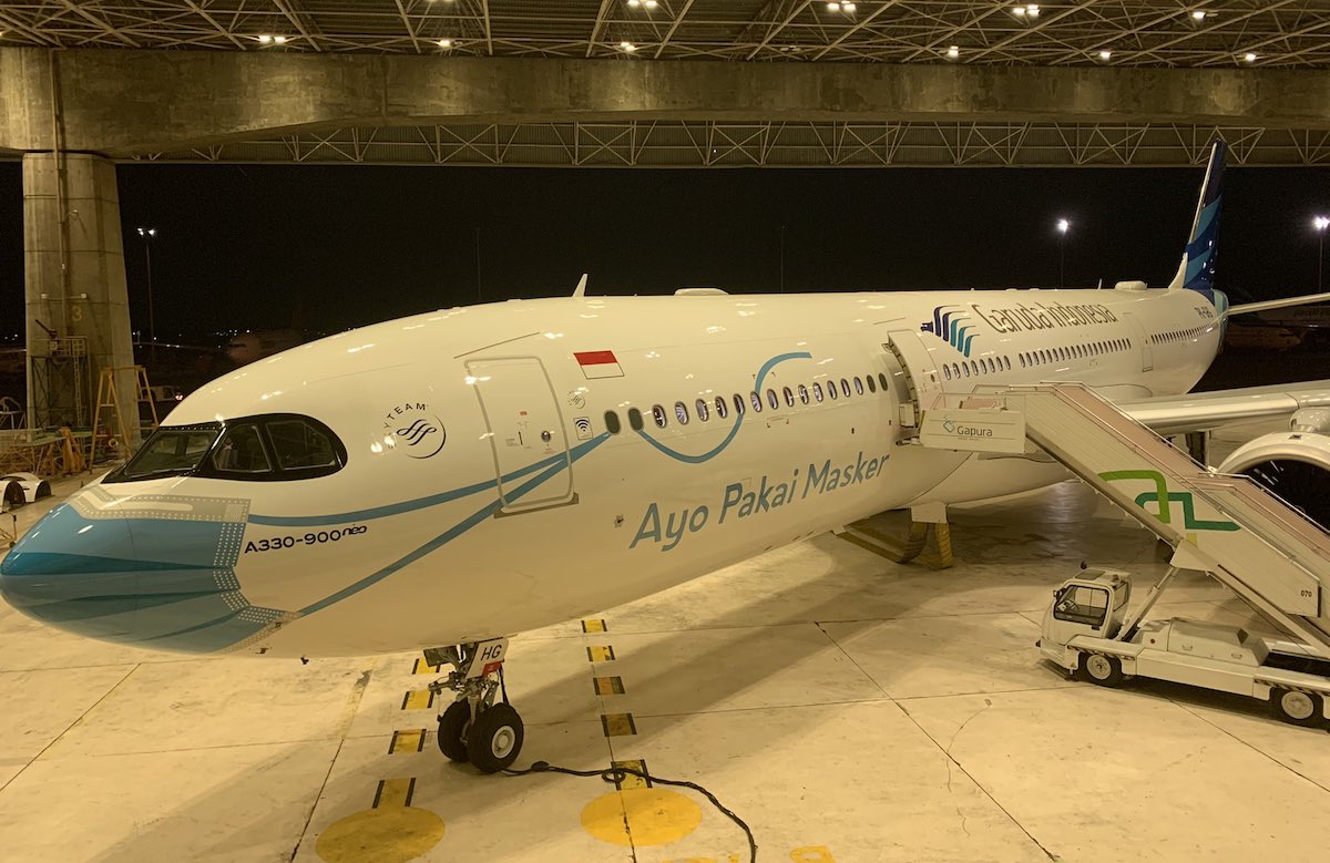 Garuda Indonesia's "Masked" A330-900neo | One Mile at a Time