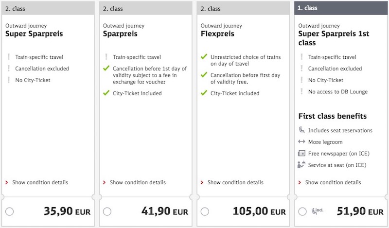 Review Deutsche Bahn Ice First Class One Mile At A Time