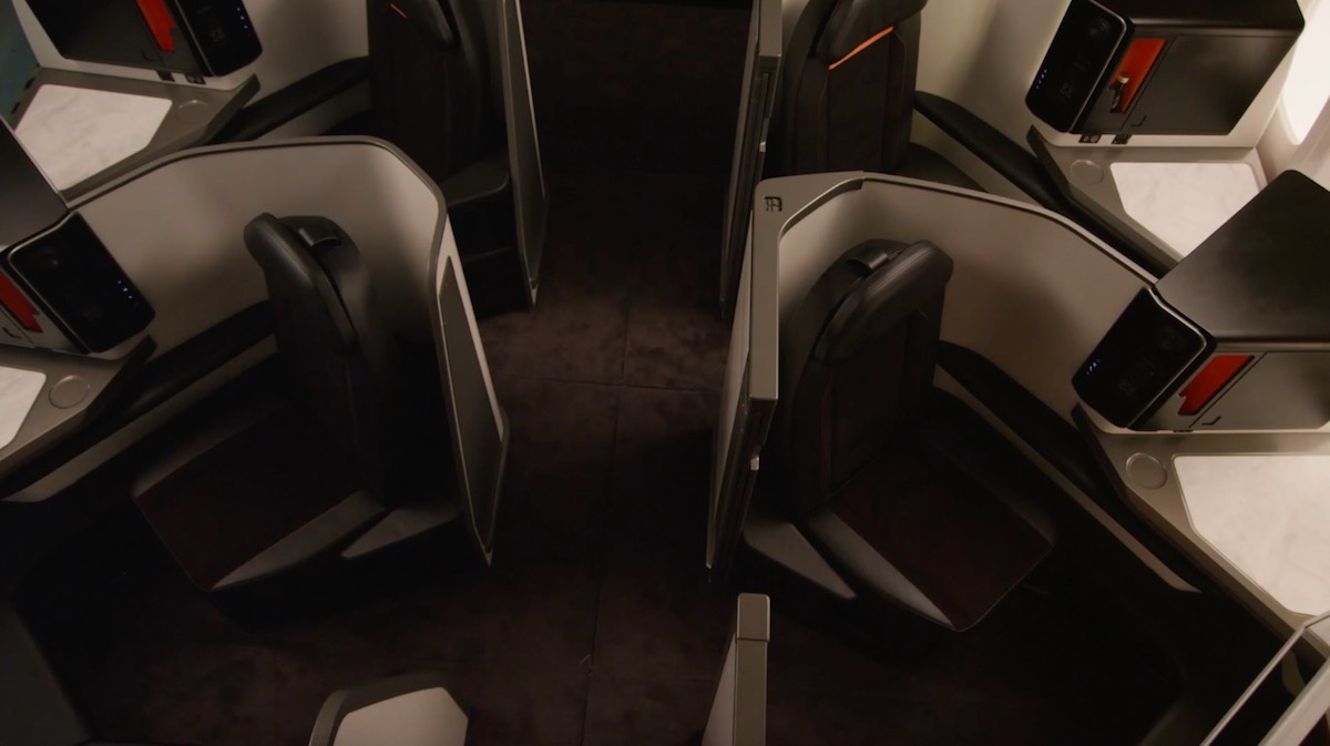 New Stelia Aerospace Opera Business Class Seat One Mile At A Time 6283