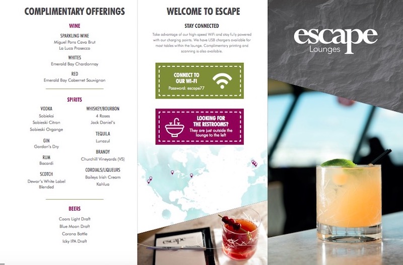 Now Open Escape Lounge Palm Beach Airport LaptrinhX / News