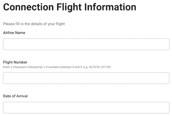 Greece Passenger Locator Form 7