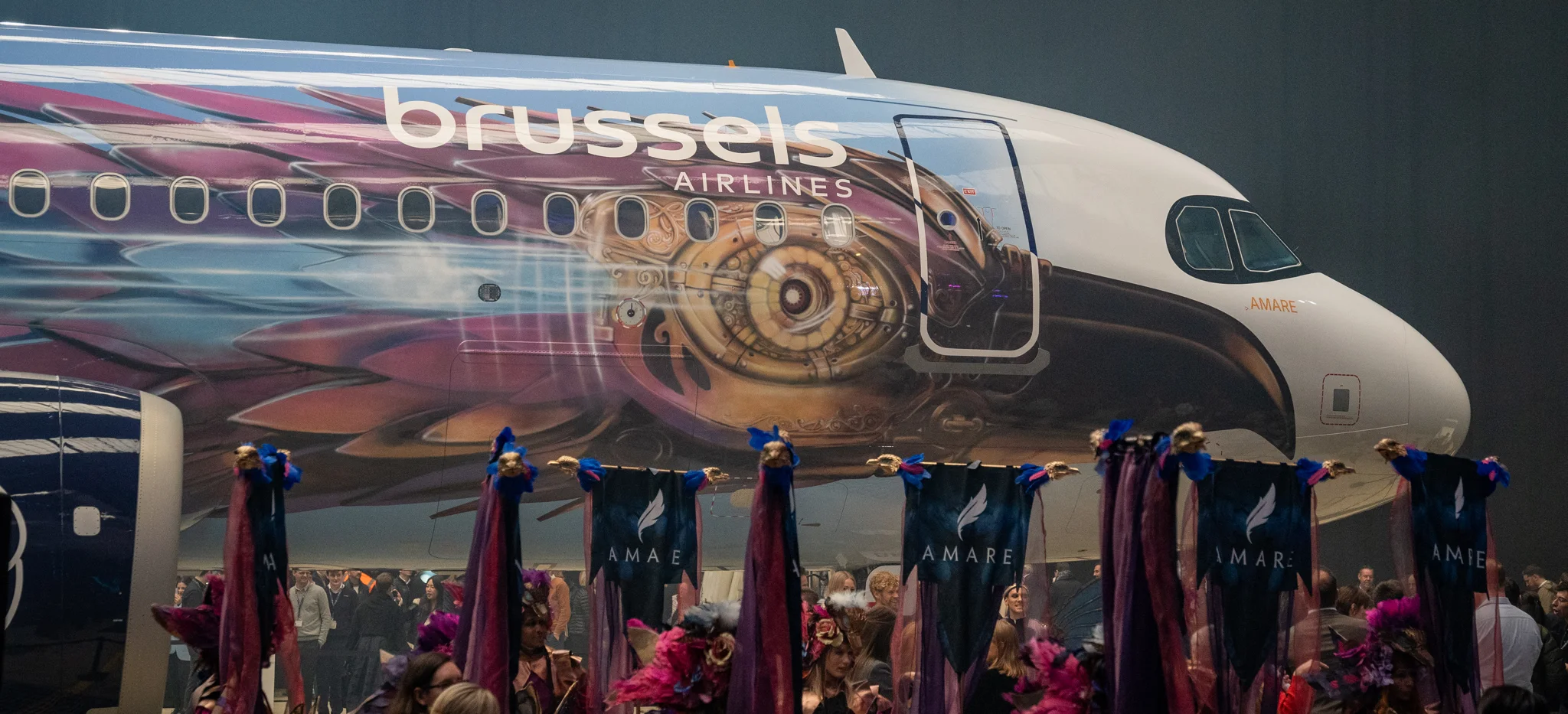 Cool: Brussels Airways’ Tomorrowland Airbus A320neo Cool: Brussels Airways’ Tomorrowland Airbus A320neo